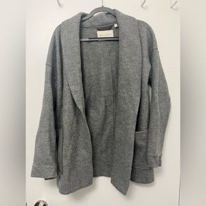 Babaton Grey Wool Coat